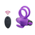 Anillo Doble Agarre Vibrador con Control