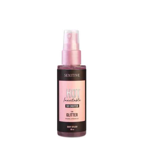 Body Splash Hot Inevitable So Excited Con Glitter 60Ml - comprar online