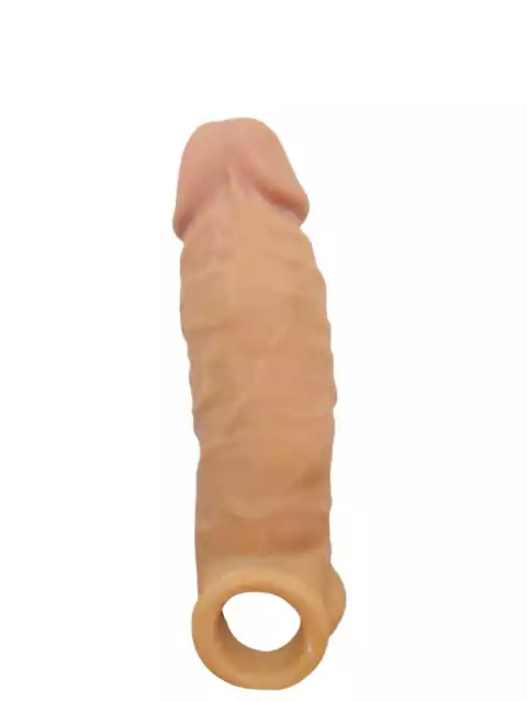 Funda Peneana Super Realista Protesis Doble Anillo