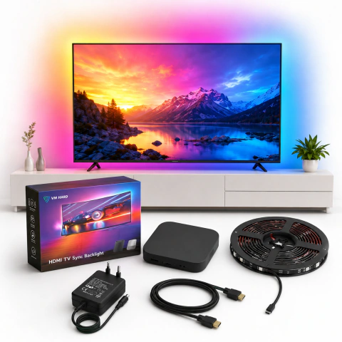Luz Led Ambilight Para Tv Hdmi - 4k Sincronizacion