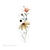 R$800 - Floral com Abstrato - 18 a 20 cm - comprar online