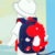 Mochila Infantil Escolar Estampada De Bichinhos U / AZUL CLARO - comprar online