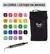 1 Kit de Caneta Colorida Escolar Pronta Dupla Estojo Com 24 Cores