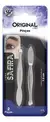 Kit De 2 Pinças De Sobrancelhas 7,5cm De Aço Carbono