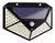 Arandela de Led Solar 100LEDS POTENTE, ILUMINAÇÃO EXTERNA - Atacarejo Mercado Online