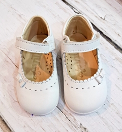 Guillermina cuero blanca #17042