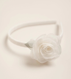 Vincha con flor natural