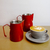 Pitcher Para Arte Latte Acero Roja - Modo Barista