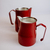 Pitcher Para Arte Latte Acero Roja en internet