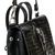 Mochila Azzu -Negro con charol - Caponi
