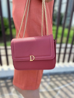 Bolsa Alça Corrente Dourada Média - Valentina Chic