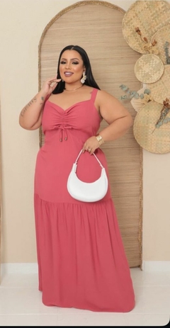 Vestido Alça Lary Viscolinho