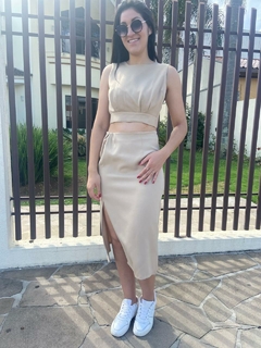 Conjunto Saia e Saia com Laço