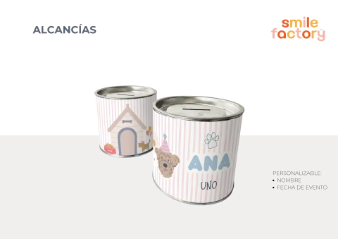 Alcancías Perritos