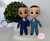 Noivinhos de Biscuit - chibi