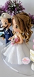 Noivinhos de Biscuit - chibi - Ateliê Modelando Sonhos
