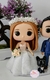Pops casal com um pet pop personalizado - Ateliê Modelando Sonhos