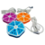 Alargue Zapatilla 4 Enchufes Toma Corriente + 4 Usb De Carga Azul - tienda online