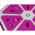 Alargue Zapatilla 4 Enchufes Toma Corriente + 4 Usb De Carga Lila - comprar online