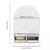 Balanza De Cocina 1g A 10kg Capacidad Máxima 10kg Color Lila - tienda online