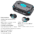 Auriculares Inalámbricos Bluetooth TWS M41 Gamer Luz RGB Negro Gama Alta en internet