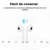Imagen de Auriculares Inalambricos Bluetooth 5.0 I7mini Tws In Ear Blanco