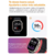 Reloj Smart Wach T900 Four con 4 Mallas de Silicona Variadas - Htstore