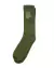 Meia Fire Tag Curled Letters (Verde Musgo)