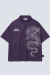 Camiseta Polo Oversized Piquet Trip Side (Roxo)
