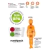 Balde 2.4 Litros Retangular Transparente - Kit 10 Peças - loja online