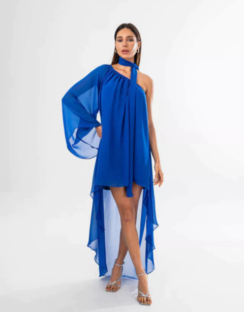 Vestido Mulet Musseline Faixa - comprar online