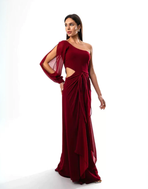 Vestido Um Obro Só Decote Lateral - comprar online