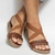 Sandália De Couro Casual Comfort (30245. C16)