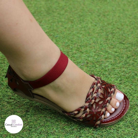 Sandália De Couro Casual Comfort (30165 A17) - comprar online