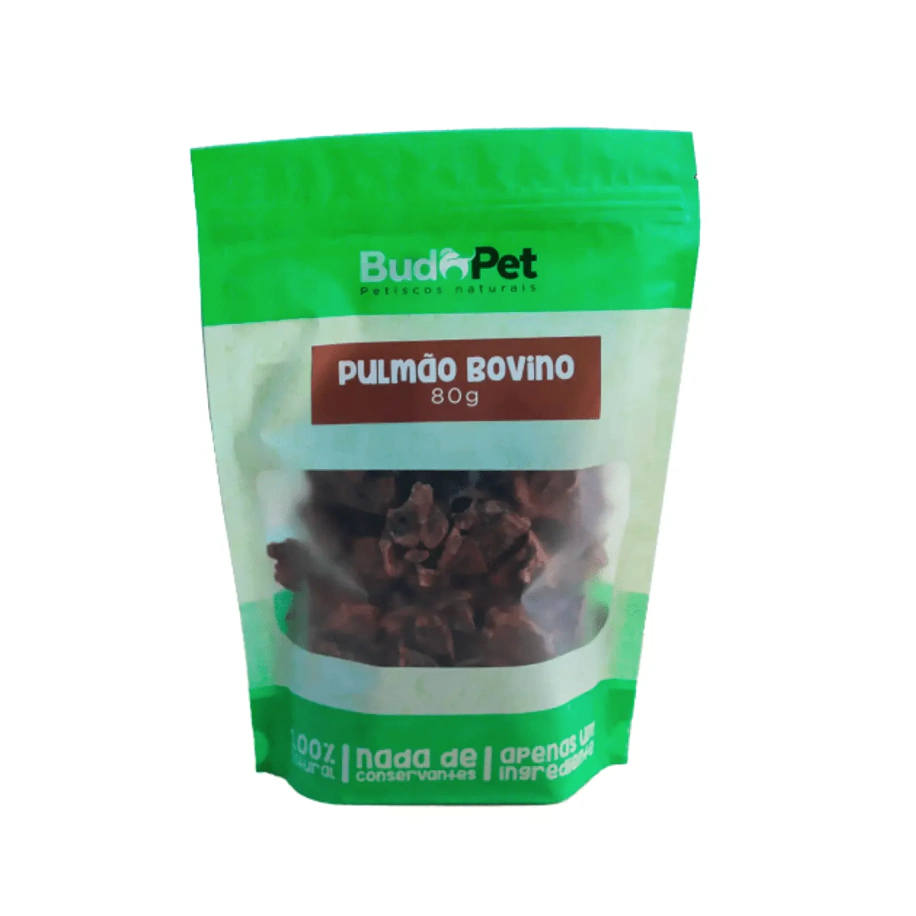 Pulmão Bovino - 80g - Budopet