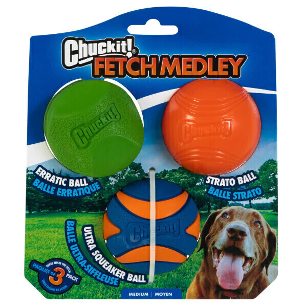 3 Bolinhas M - Fetch Medley 2 - Chuckit!