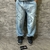 Calça Cargo Jeans Claro - comprar online