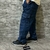 Calça Cargo Jeans Azul - loja online