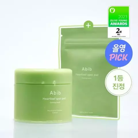 Kit Pad Heartleaf Spot Pad + Refill Abib