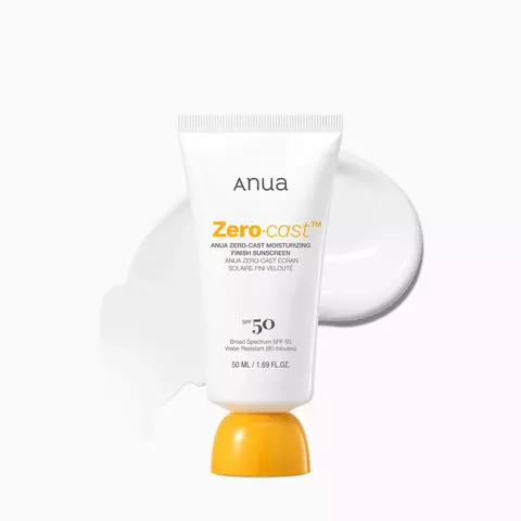Protector Solar Zero Cast Moisturizing Finish Sunscreen Anua - comprar online