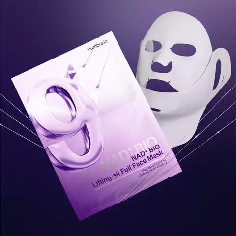 Mascarilla No. 9 NAD+ BIO Lifting-sil Full Face Mask Numbuzin - comprar online