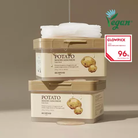 Mascarillas X30 Potato Madecassoside Daily mask Skinfood - comprar online