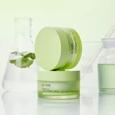Crema Centella Relief Sorbet Cream iUNIK - comprar online