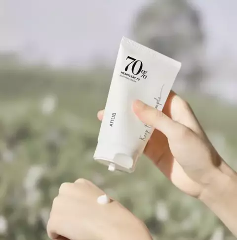 Crema 70% Heartleaf Soothing Cream Anua