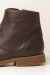 Botina Masculina Zíper em Couro Imperador Café - BN16 - Botas Imperador