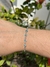 Pulseira Feminina Corações Azul Claro
