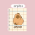 CADERNO | CAPIVARA