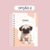 AGENDA PETS | PUG (MODELO 1) na internet