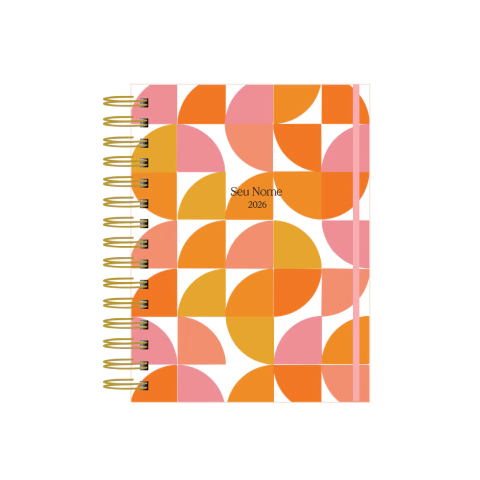 PLANNER 2026 | COLEÇÃO CORES E FORMAS 003 - comprar online