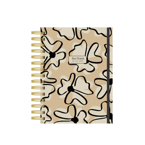 PLANNER 2026 | COLEÇÃO FLOWERS 008 - comprar online